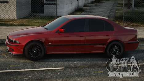 BMW 540i e39 RED für GTA San Andreas