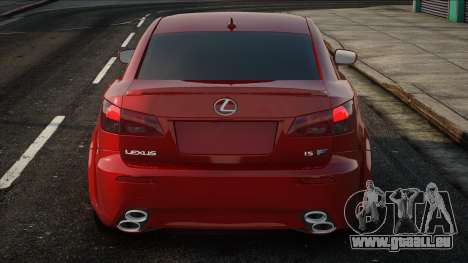 Lexus IS-F Red pour GTA San Andreas