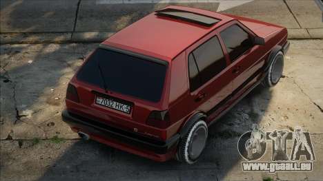 Volkswagen Golf 2 RED pour GTA San Andreas