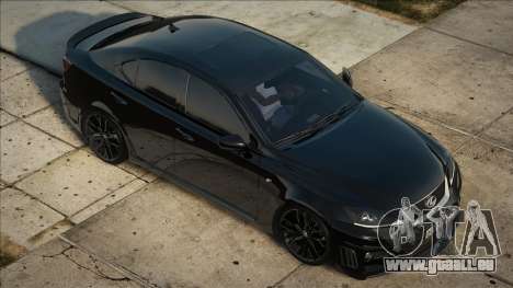 Lexus IS-F Blek pour GTA San Andreas