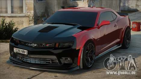 Chevrolet Camaro Z28 2015 Red-Bleck pour GTA San Andreas