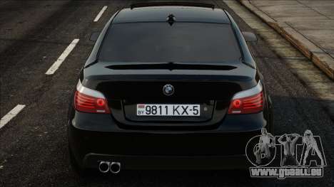 BMW e60 530i Black für GTA San Andreas