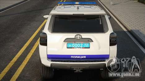 Toyota Land Cruiser Polic pour GTA San Andreas