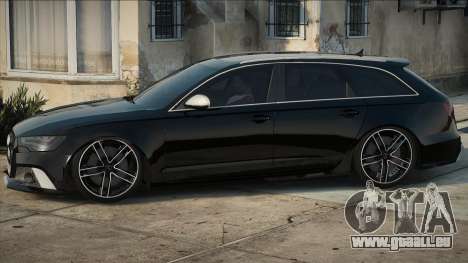 Audi RS6 Blek pour GTA San Andreas