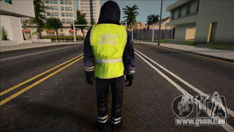 Peau IDPS d’hiver avec de nouveaux chevrons pour GTA San Andreas