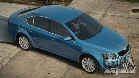 Skoda Octavia Blue pour GTA San Andreas