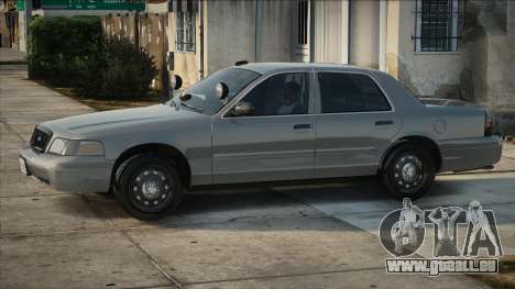 LAPD 2011 Ford Crown Victoria Unmarked pour GTA San Andreas