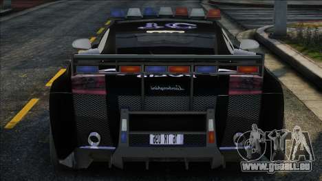 Lamborghini Galardo Turkish Cop für GTA San Andreas