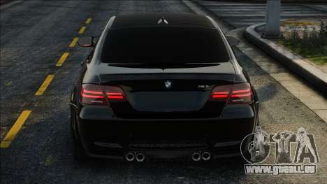 BMW M3 E92 Black pour GTA San Andreas