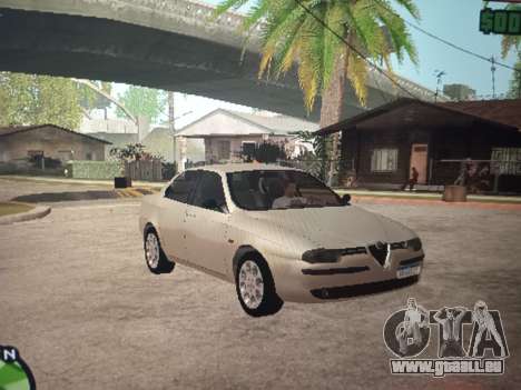 Alfa Romeo 156 1998 Lowpoly pour GTA San Andreas