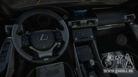 Lexus IS350 Silver pour GTA San Andreas