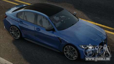 BMW M3 Competition G80 2021 Blue pour GTA San Andreas