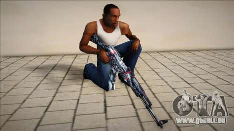 Ak47 Samurai für GTA San Andreas