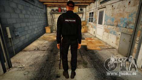 Lieutenant du service de patrouille en gilet par pour GTA San Andreas