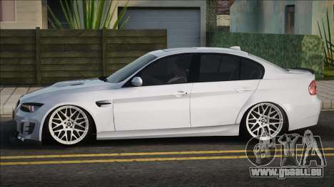 BMW M3 E90 White pour GTA San Andreas