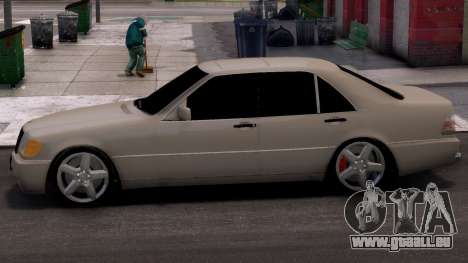 Mercedes-Benz S Sınıfı W140 Gris pour GTA 4