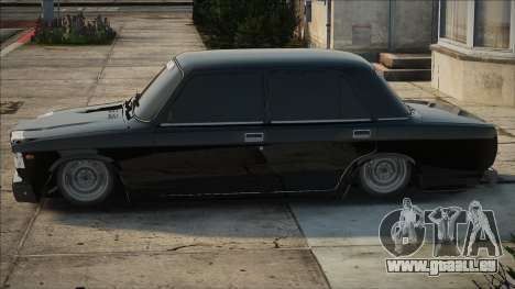 VAZ 2107 Tramp Schwarz für GTA San Andreas