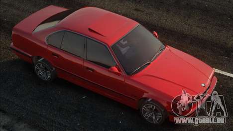 BMW 525 Red pour GTA San Andreas