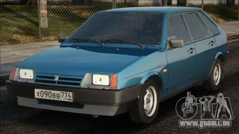 VAZ 2109 en bleu pour GTA San Andreas