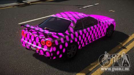 Nissan Skyline R34 Heroshi S8 für GTA 4