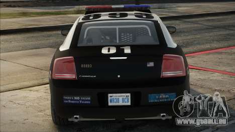 LAPD 2009 Dodge Charger pour GTA San Andreas