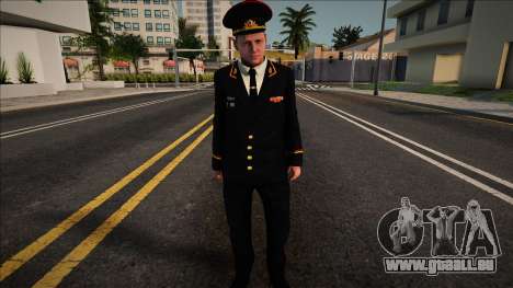 Generalmajor des Innenministeriums für GTA San Andreas