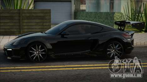 Porsche Cayman GTS 2015 Black für GTA San Andreas