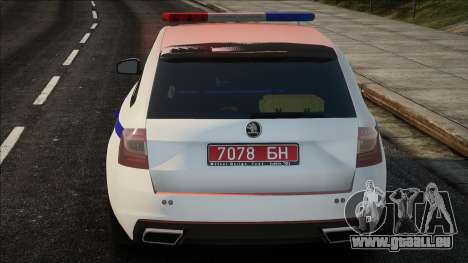 Skoda Octavia VRS MILITSIYA MINSK für GTA San Andreas