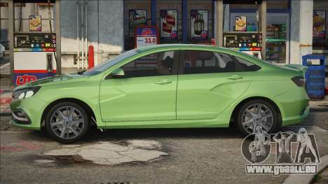 Lada Vesta Sport Green für GTA San Andreas