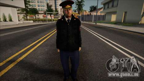 Polizist in einer anderen Uniform für GTA San Andreas