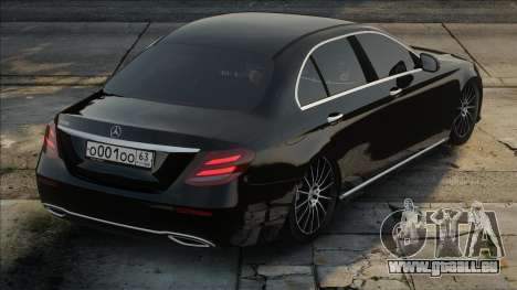 Mercedes - Benz E200 Black pour GTA San Andreas