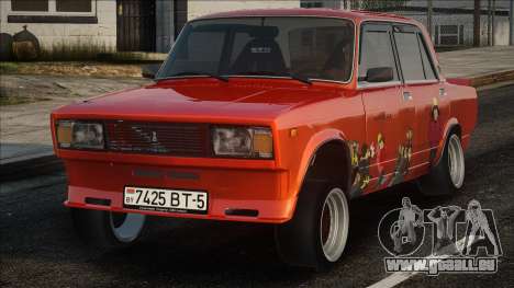 VAZ 2107 Les Simpson pour GTA San Andreas