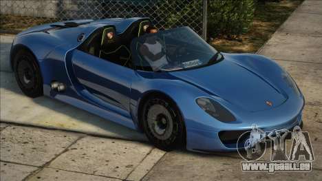 Porsche 918 Spyder Concept Study Nero Interior pour GTA San Andreas