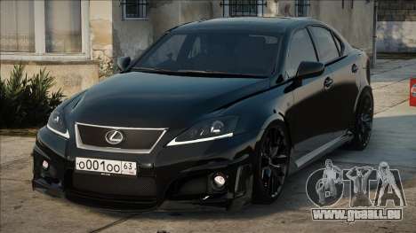 Lexus IS-F Blek pour GTA San Andreas