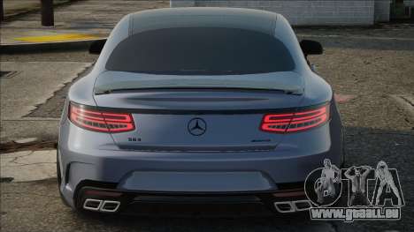 Mercedes-Benz s63 Coupe Silver für GTA San Andreas