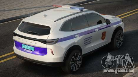 Haval X6 Police pour GTA San Andreas