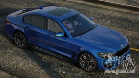 BMW 540i G30 Bleu pour GTA San Andreas