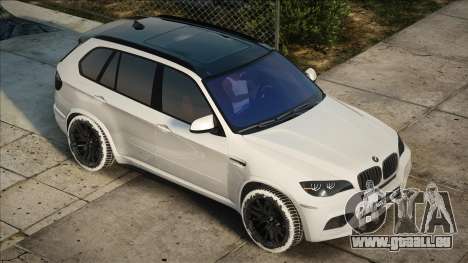 BMW X5m - White pour GTA San Andreas