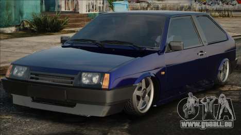 VAZ 2108 Bleu Modifier pour GTA San Andreas