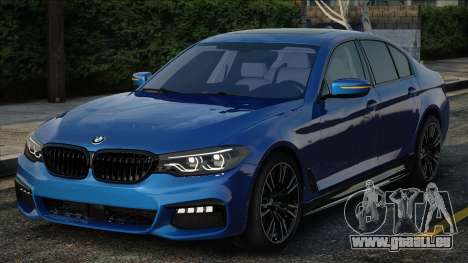 BMW 540i G30 Bleu pour GTA San Andreas