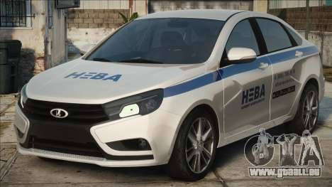 Lada Vesta en graphisme couleur SB Neva pour GTA San Andreas