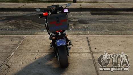 Yamaha Tracer 900 Şahin Trafik Polis pour GTA San Andreas