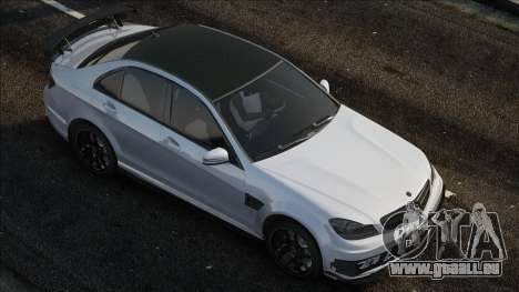 Mercedes-Benz C63 W204 White für GTA San Andreas