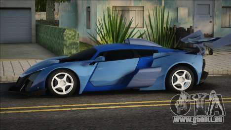 MARUSSIA B2 Blue für GTA San Andreas