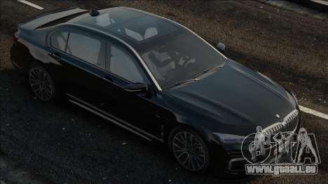 BMW M760 Black pour GTA San Andreas