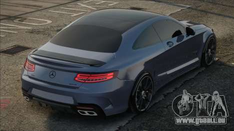 Mercedes-Benz s63 Coupe Silver pour GTA San Andreas