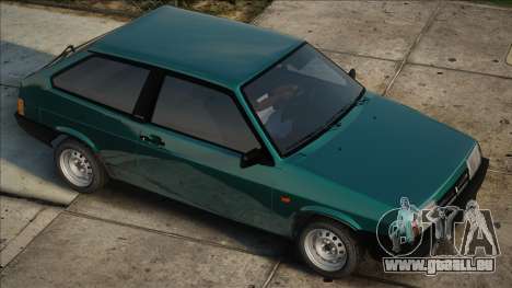 VAZ 2108 Stock vert pour GTA San Andreas