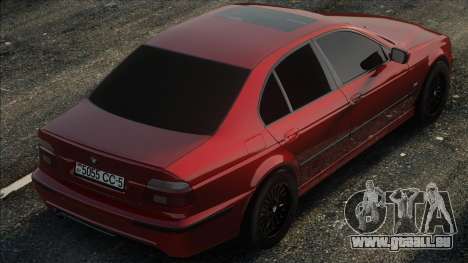 BMW 540i e39 RED pour GTA San Andreas