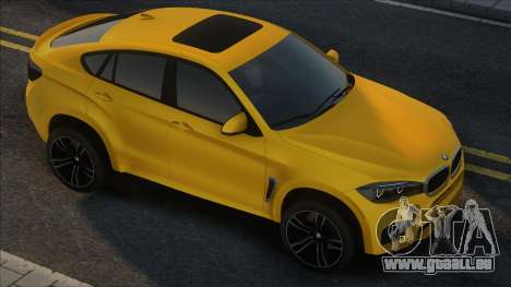 2016 BMW X6M (F16) Yellow für GTA San Andreas