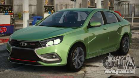 Lada Vesta Sport Green pour GTA San Andreas